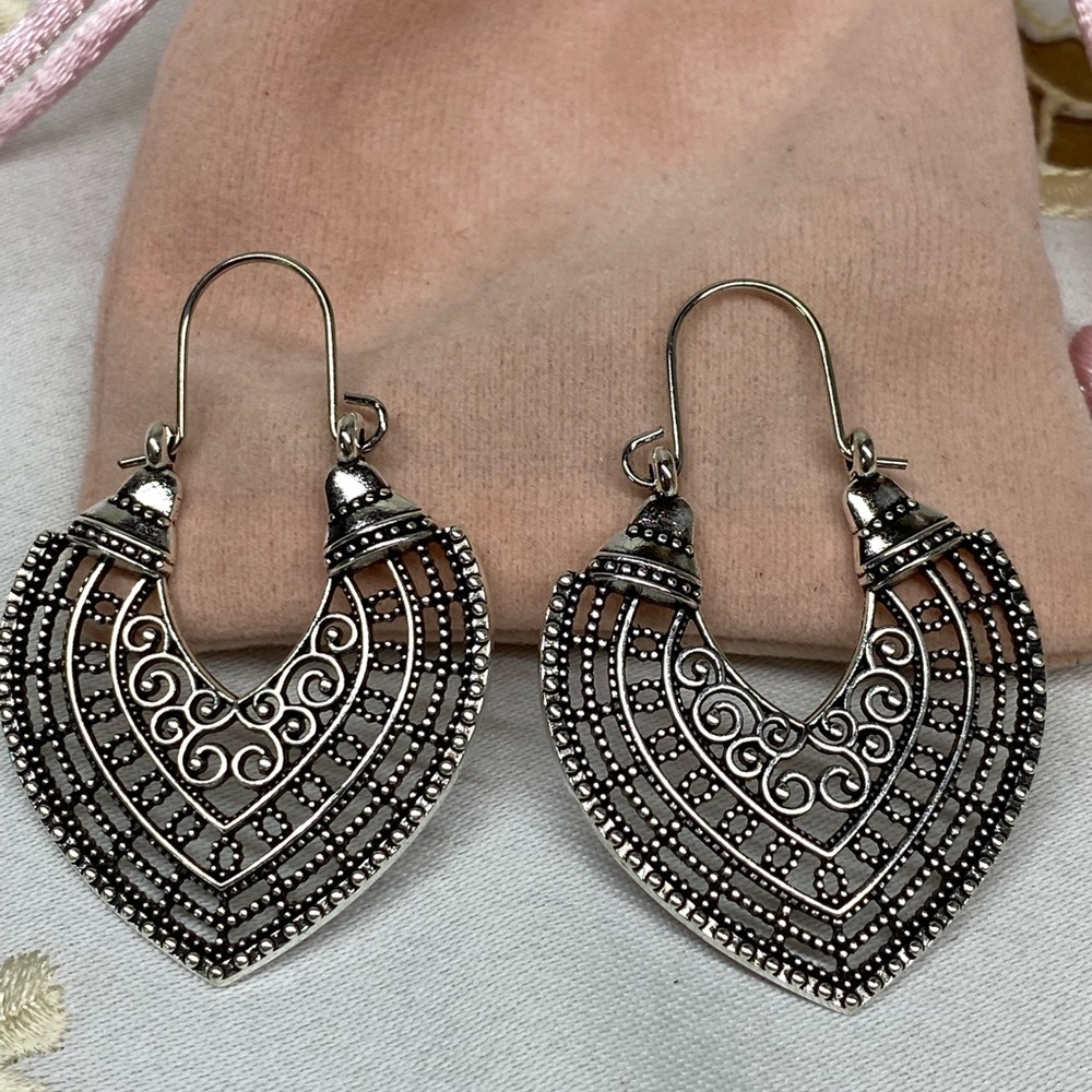 Boho mandala earrings